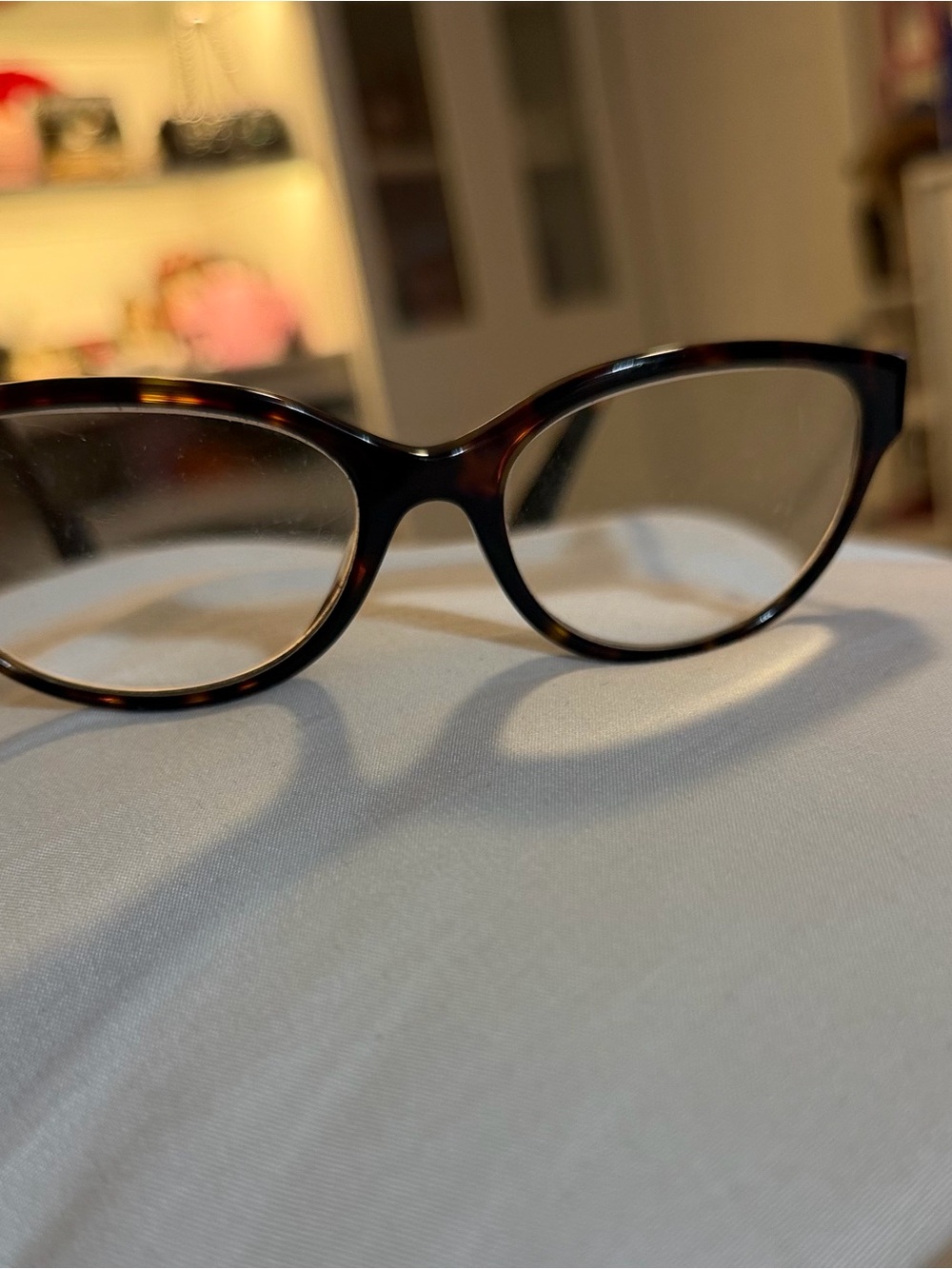 Coach Tortoiseshell Cat-Eye Reading Glasses - Women's Accessories
